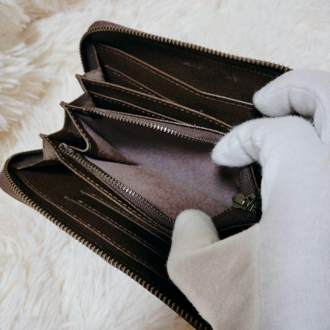 わちふぃーるど ダヤン 手染め ラウンド 財布 タシルの街角