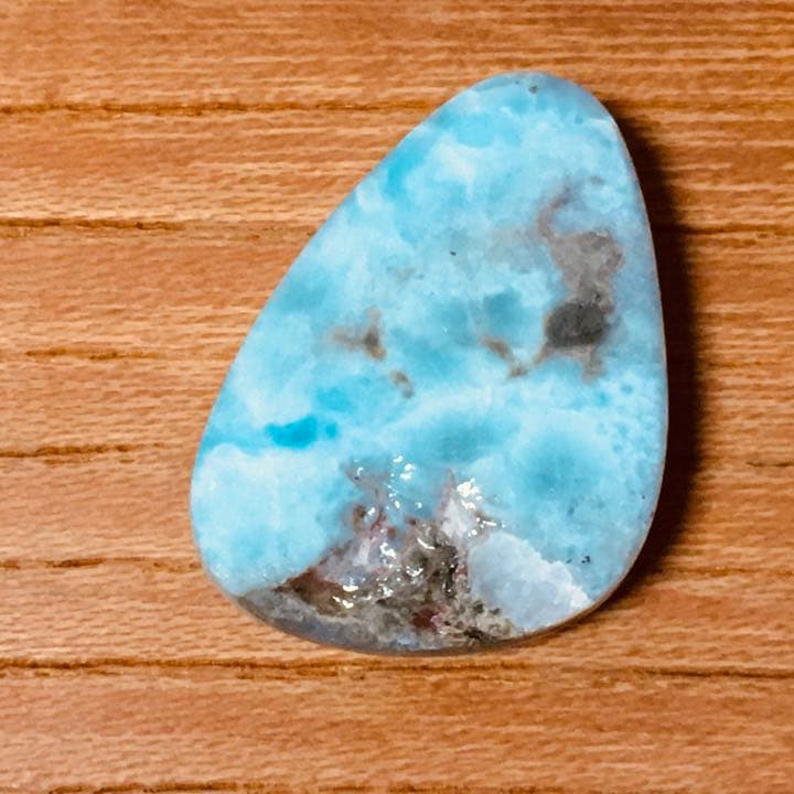 天然石 ドミニカ産　高品質ラリマー　27.0cts.