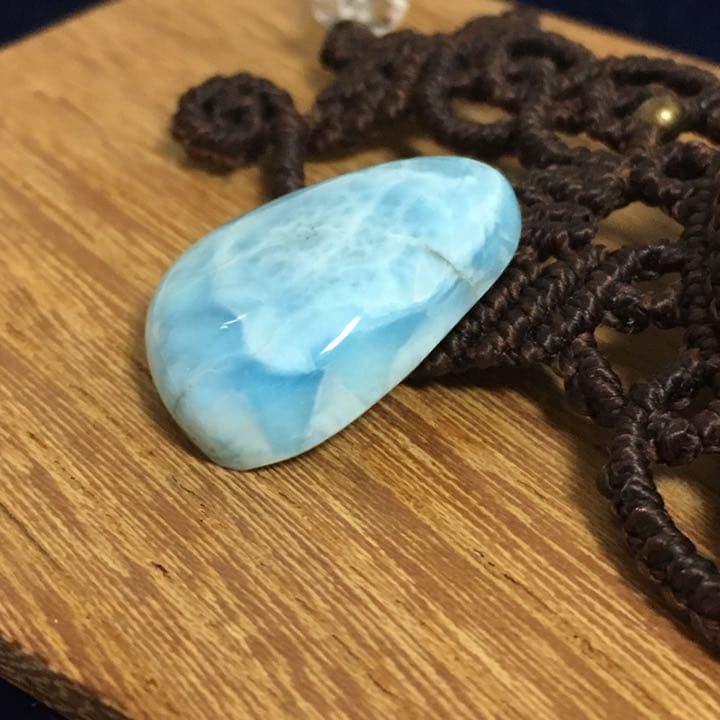 天然石 ドミニカ産　高品質ラリマー　27.0cts.