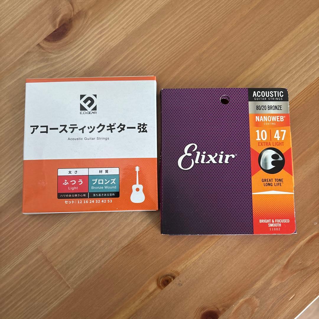 James J-300A アコースティックギター 新品弦2セット、ソフトケース付