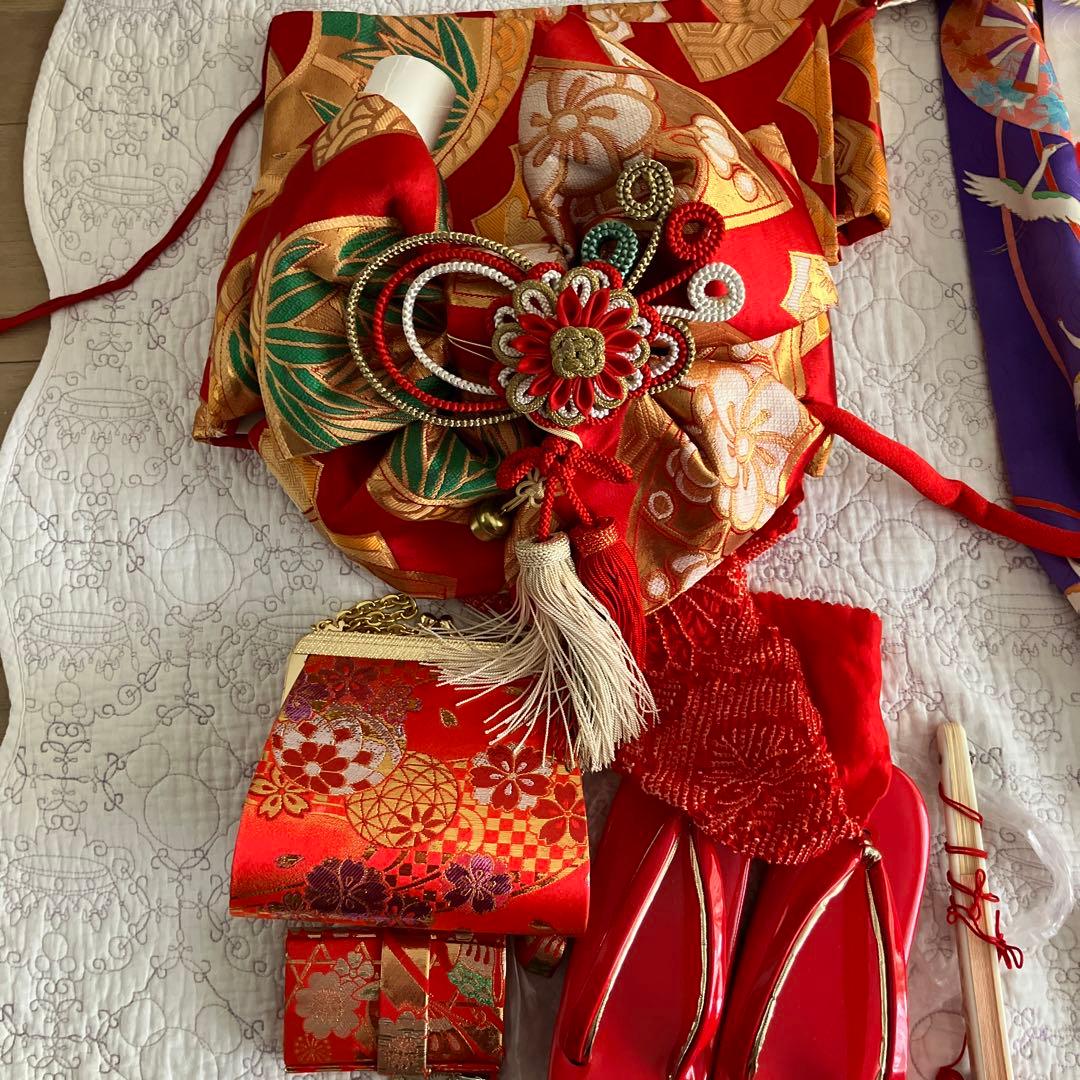 七五三 着物セット 伝統的な和柄