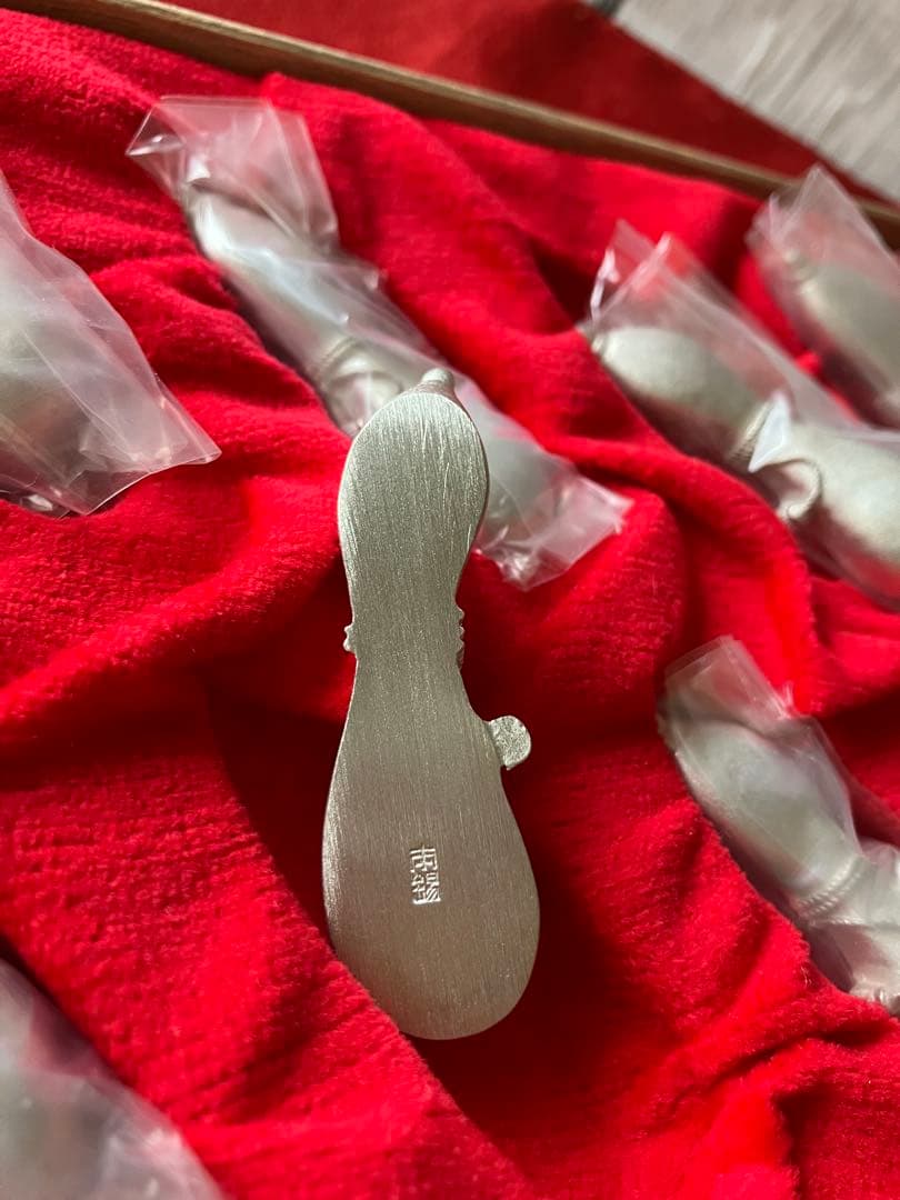 【新品】本錫　南錫　瓢箪　箸置き　10セット　定価¥20,000 京都清課堂