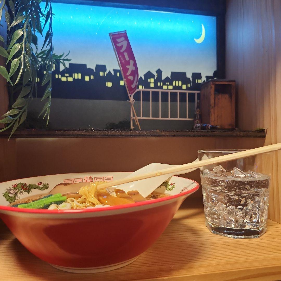 食品サンプル　チャルメラ　チャルメラおじさん　ぬいぐるみ