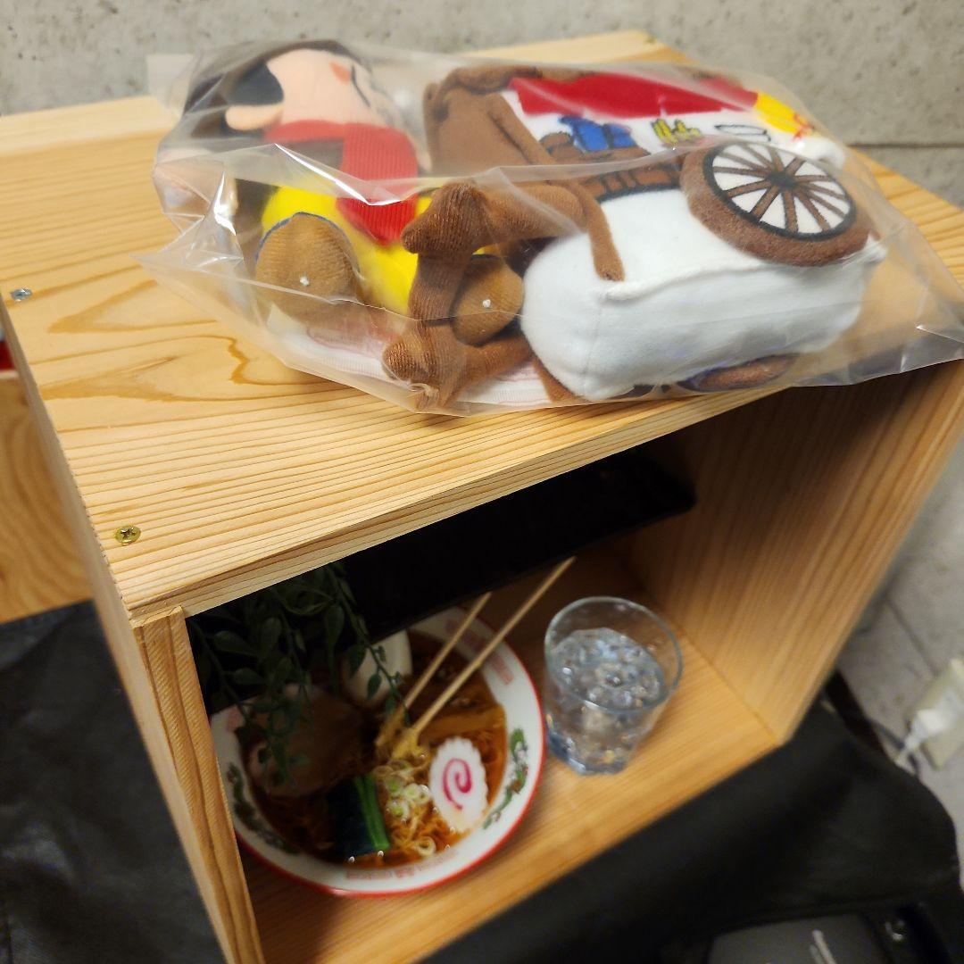 食品サンプル　チャルメラ　チャルメラおじさん　ぬいぐるみ