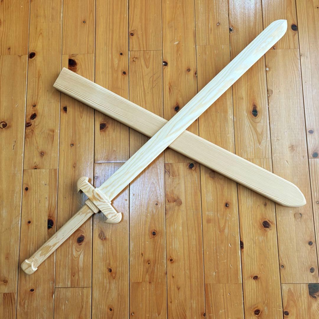 勇者の木剣　釼　(木剣　剣　木刀　wood sword )