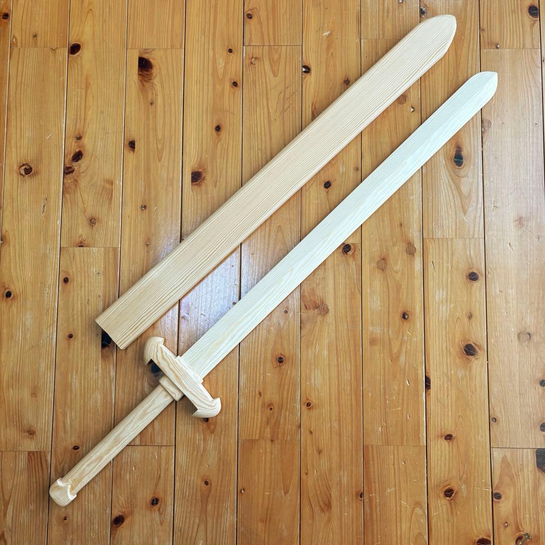勇者の木剣　釼　(木剣　剣　木刀　wood sword )