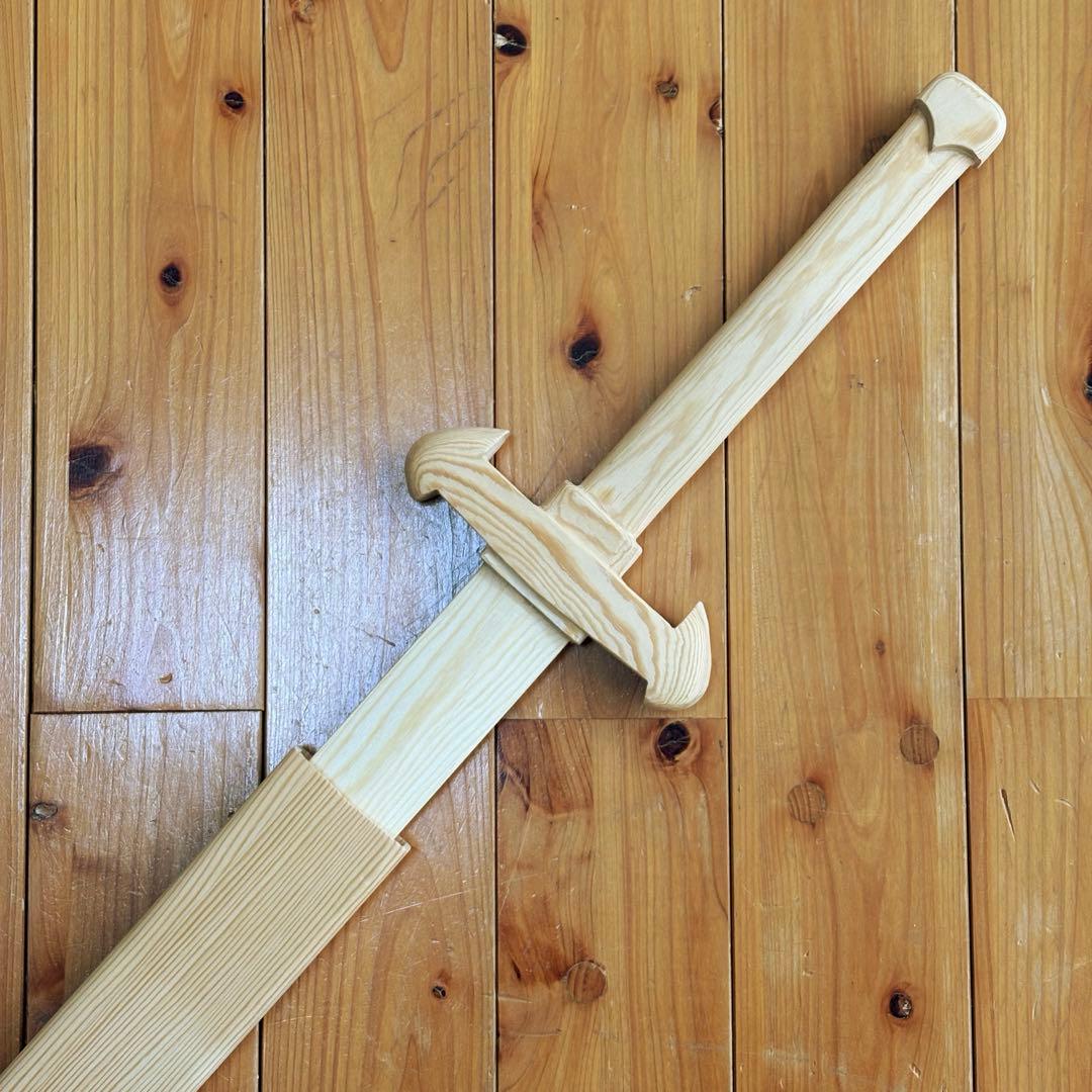 勇者の木剣　釼　(木剣　剣　木刀　wood sword )