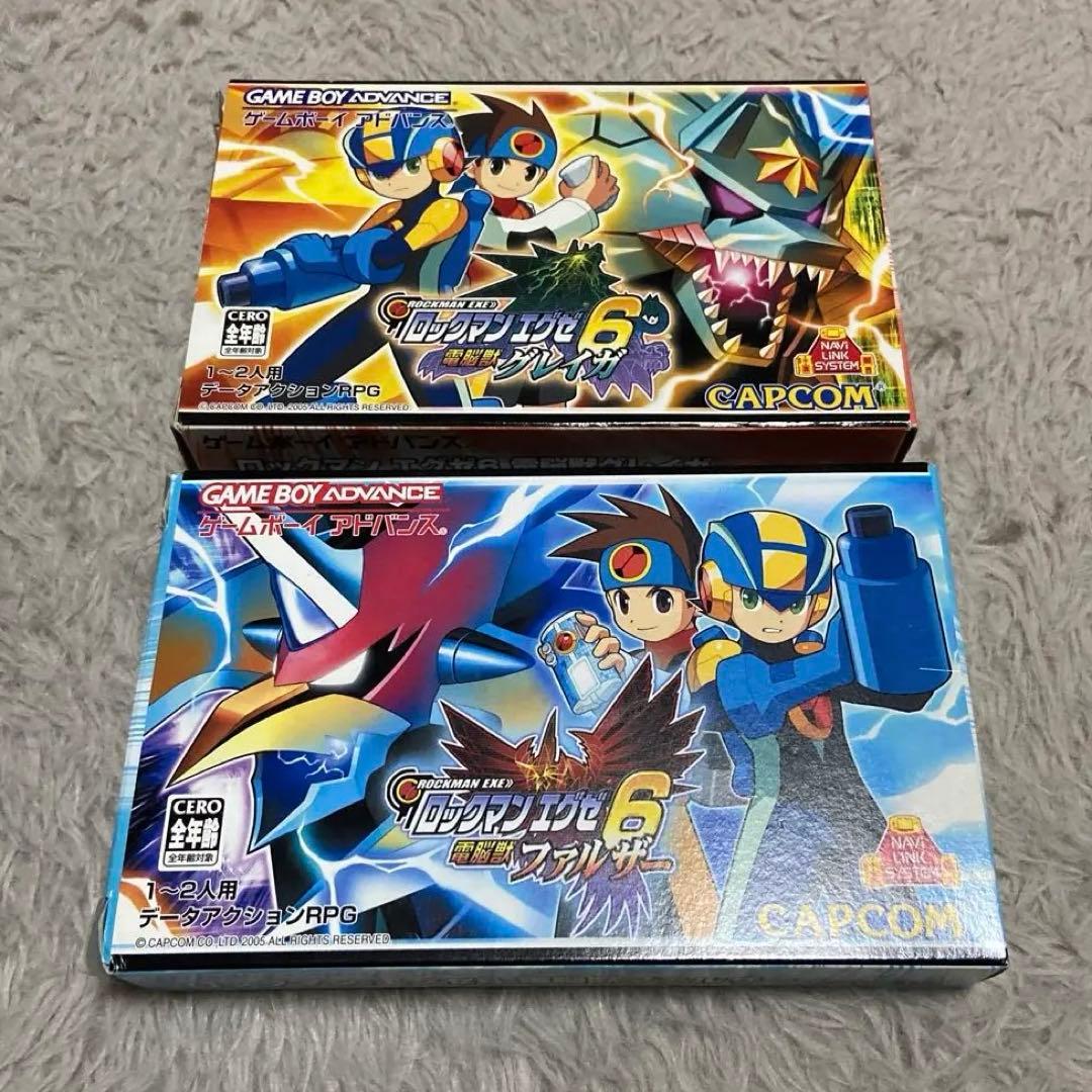 ロックマンエグゼ6 グレイガ ファルザー 2点セット - メルカリ