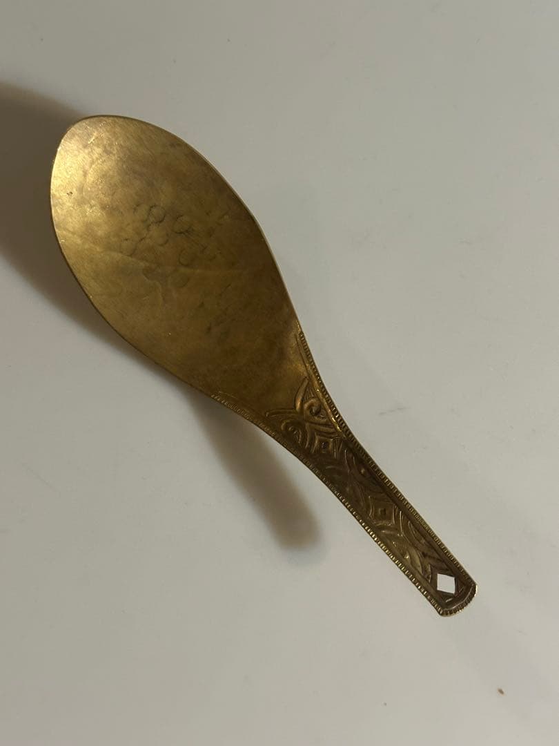 大桃沙織　真鍮レンゲスプーン