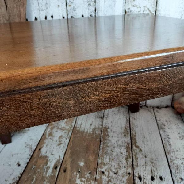 90s 国産 ヴィンテージ karimoku カリモク センターテーブル 木製