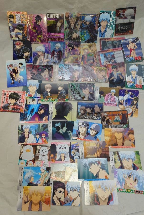 銀魂　カードガム 45枚　非売品 シール 3年Z組銀八先生 坂田銀時他