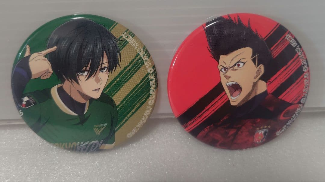 ブルーロック Jリーグ 缶バッジ 糸師凛 馬狼照英 - メルカリ