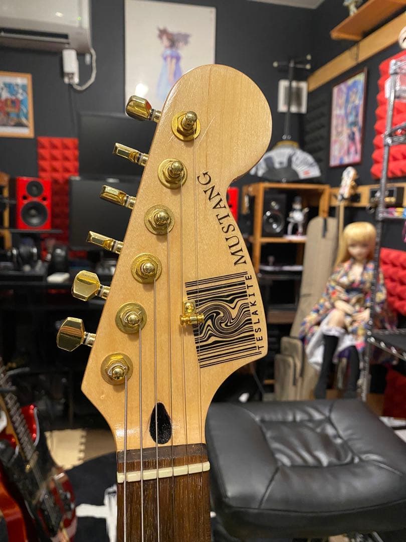 じわじわ値下げします ギター ムスタングタイプ カスタム済み - メルカリ