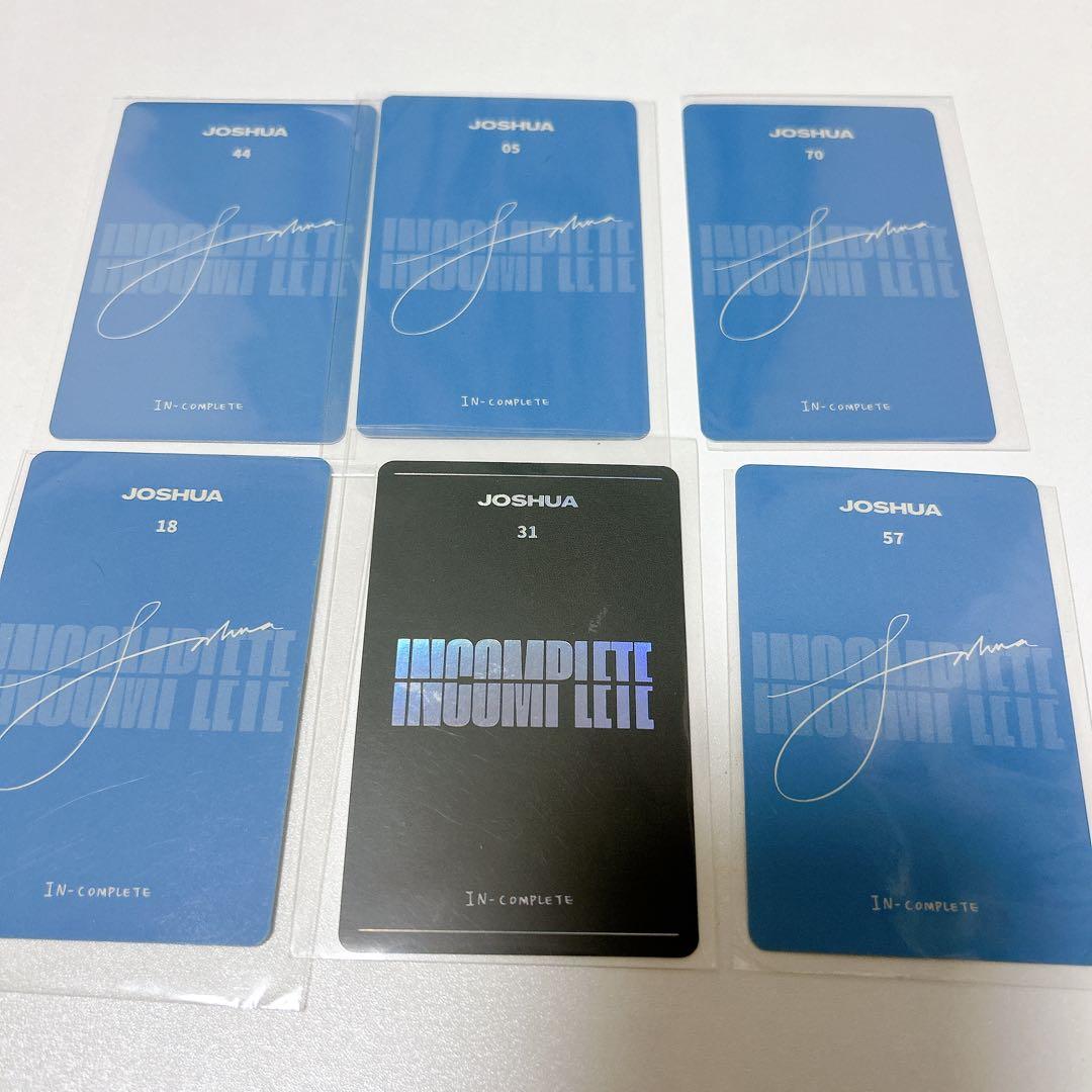 SEVENTEEN ジョシュア incomplete コンプリート トレカ - メルカリ