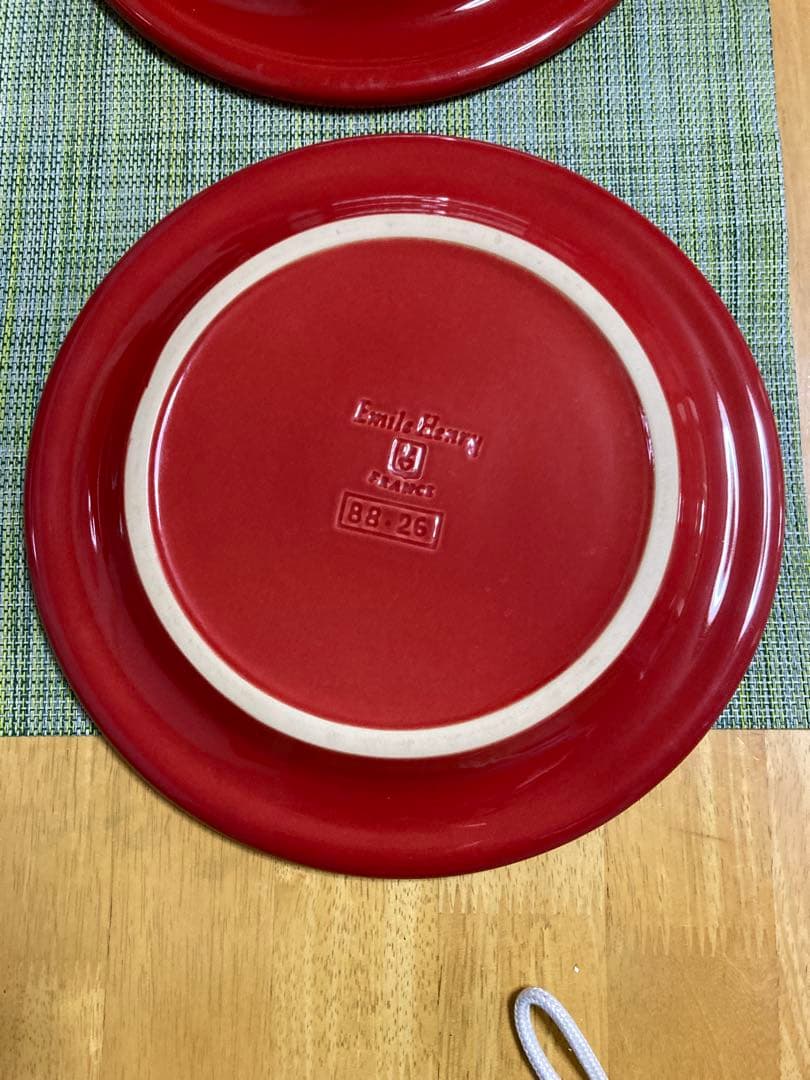 エミールアンリEmile Henryディナープレート計3枚直径約26センチ