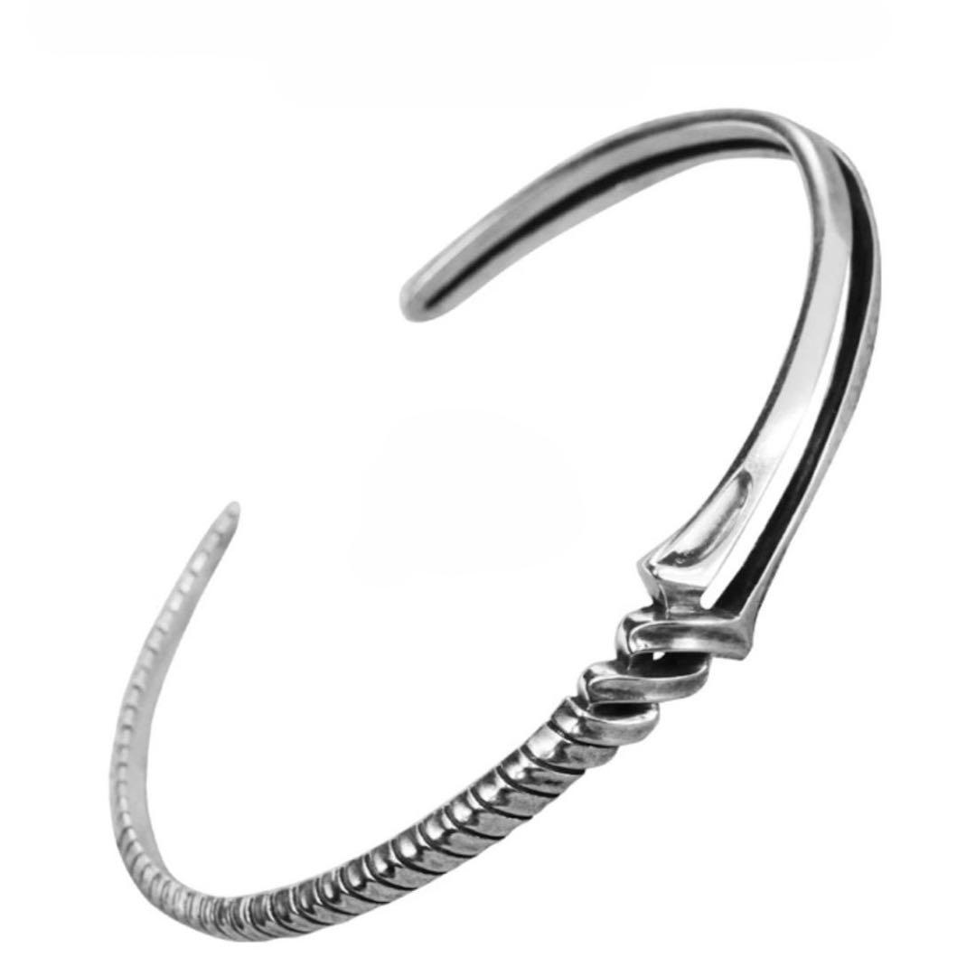 エヴァンゲリオン ロンギヌスの槍 バングル ブレスレット シルバー