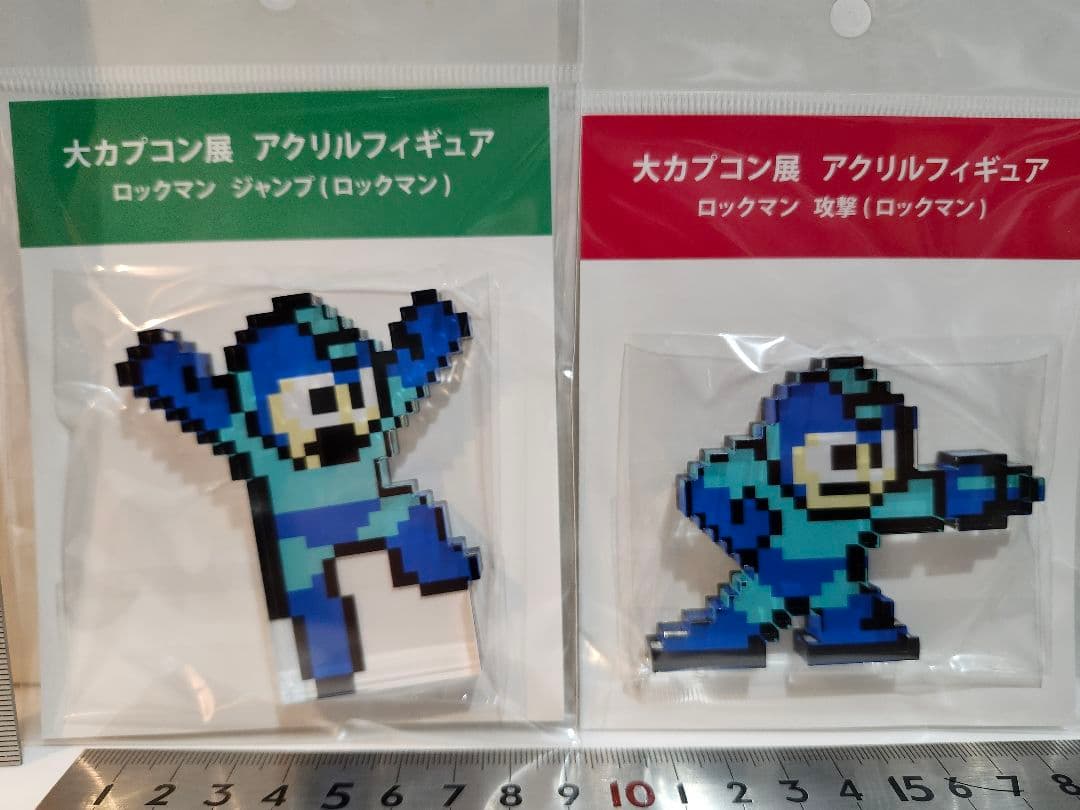 大カプコン展 アクリルフィギュア ロックマン 2種セット - メルカリ