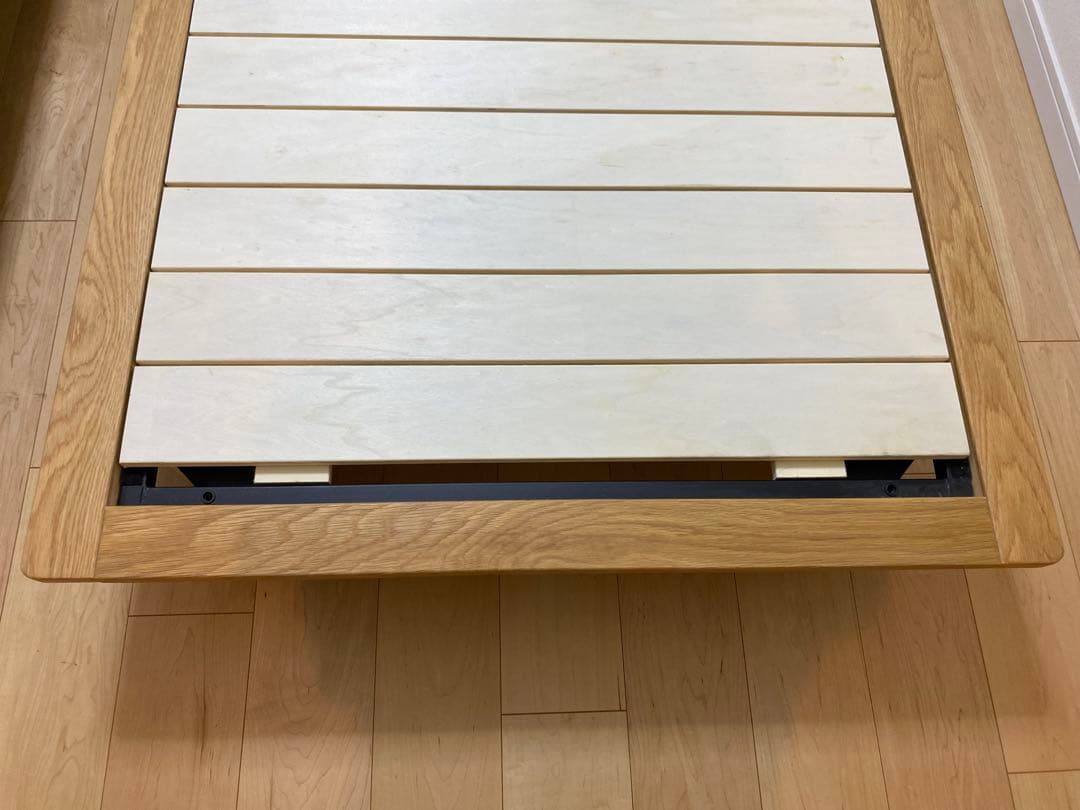 無印良品/シングルベッドフレーム/2台目