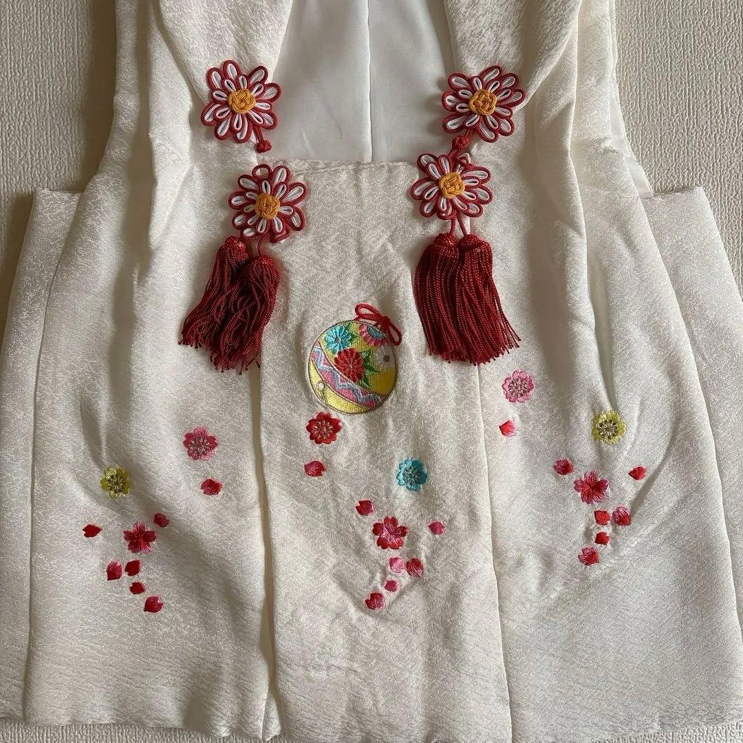 七五三　被布　絹　白