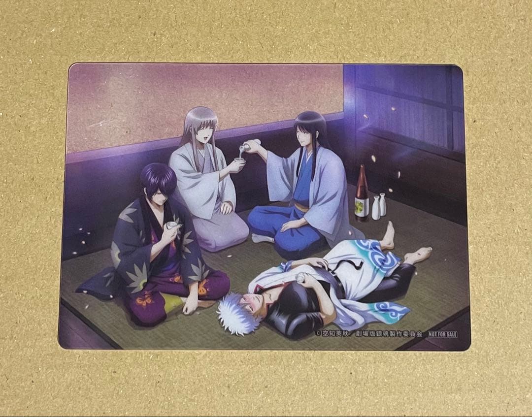 銀魂 映画4DX The Final 入場者特典 第1弾 クリアカード - メルカリ