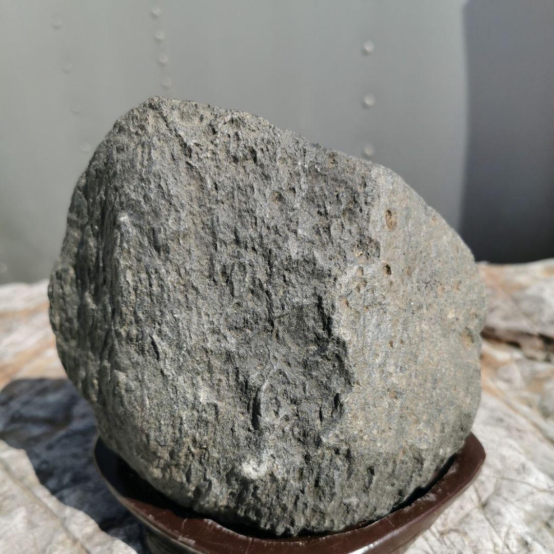 佐治石 3.7キロ 佐治川石 鑑賞石 石 盆石 水石 置物 オブジェ