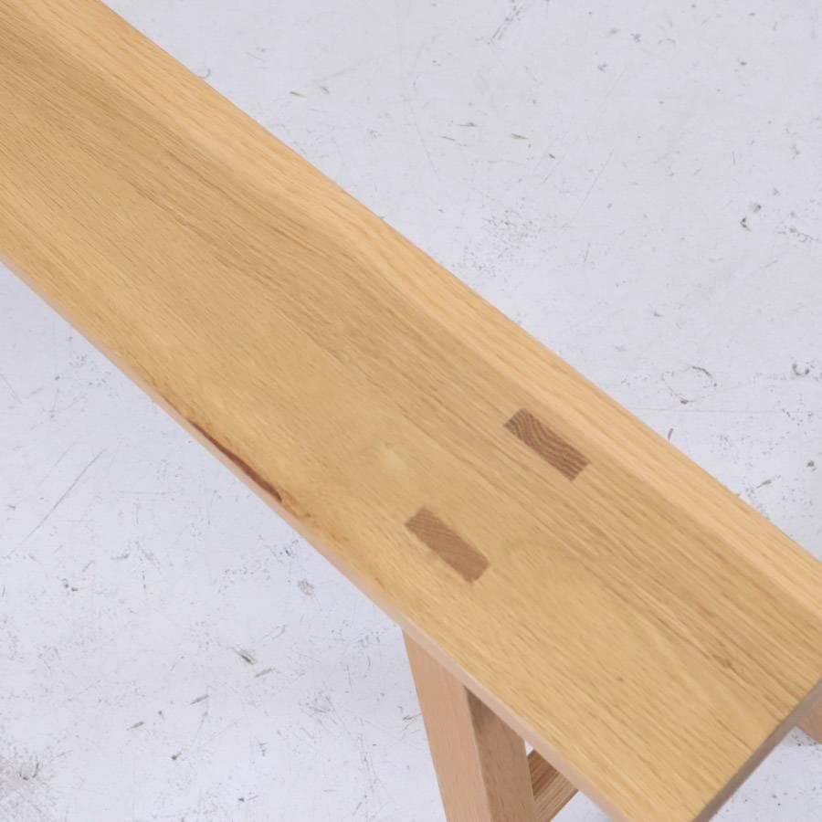 無印良品 オーク材 ベンチ 大 幅100cm 廃番 MUJI - メルカリ
