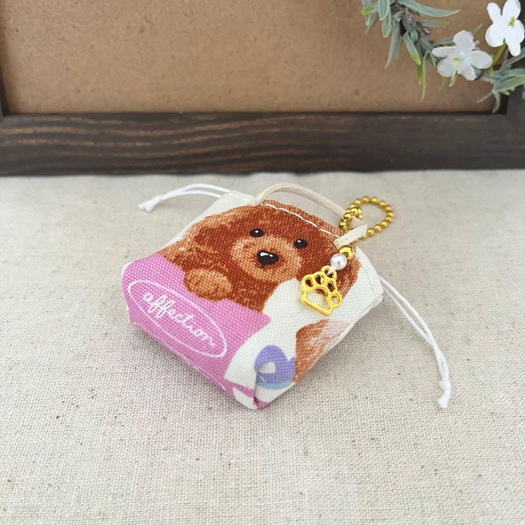 2408-12 ミニチュア巾着トートサシェ 香り袋 SOLD→ご注文承ります♡