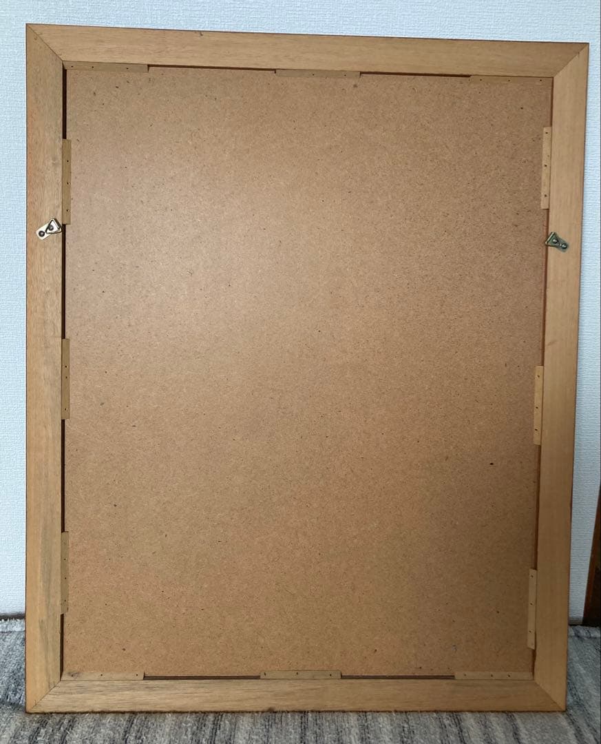 花柄デザイン 壁掛け鏡