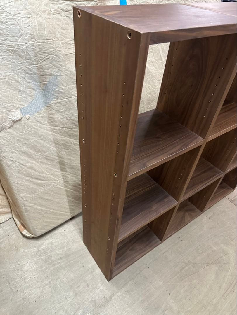 ウォールナット9マスオープンシェルフ