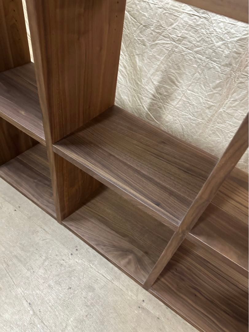 ウォールナット9マスオープンシェルフ