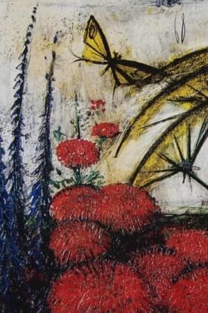 ベルナール・ビュッフェ「Le manoir aux ombelles」 - メルカリ