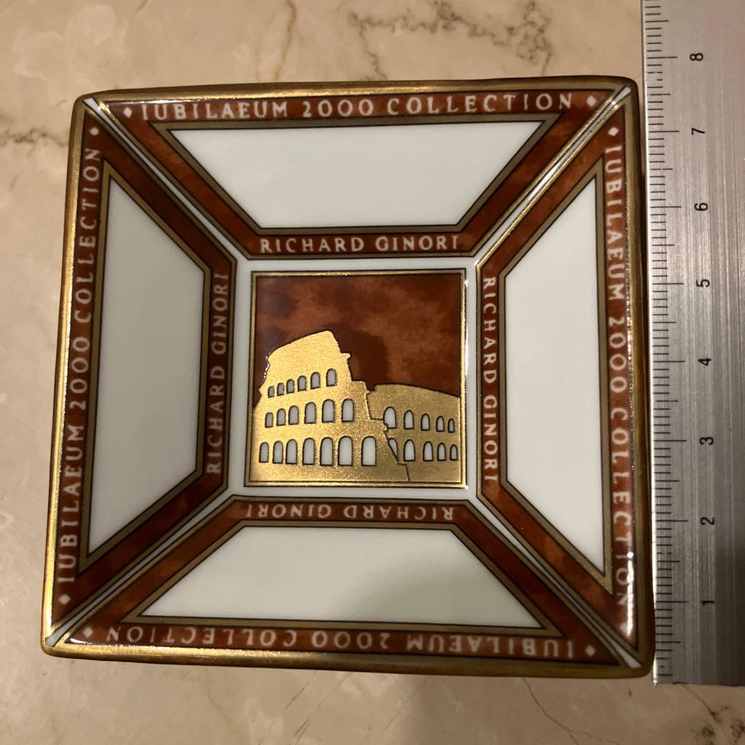 ジノリ　ミレニアム　コロッセオ飾り皿《超レア》《新品・未使用品》