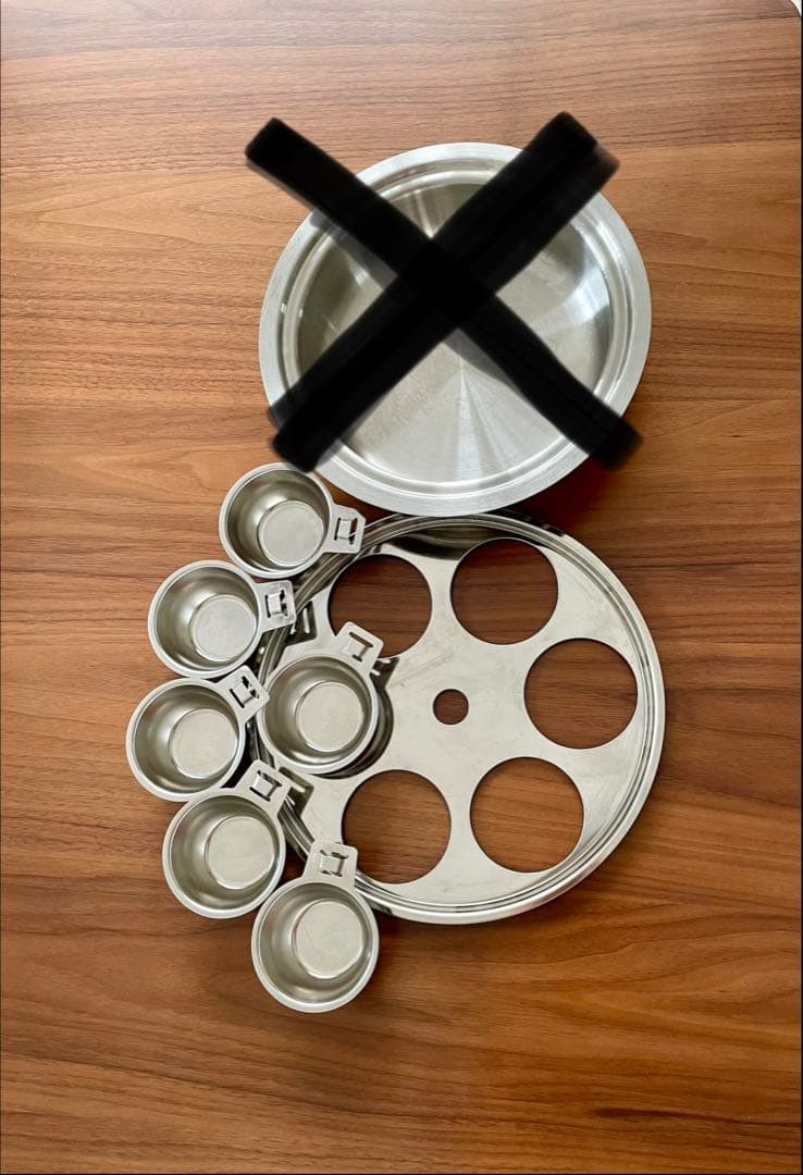 アムウェイ クイーン 内鍋と仕切り、万能カップ6個セット - メルカリ