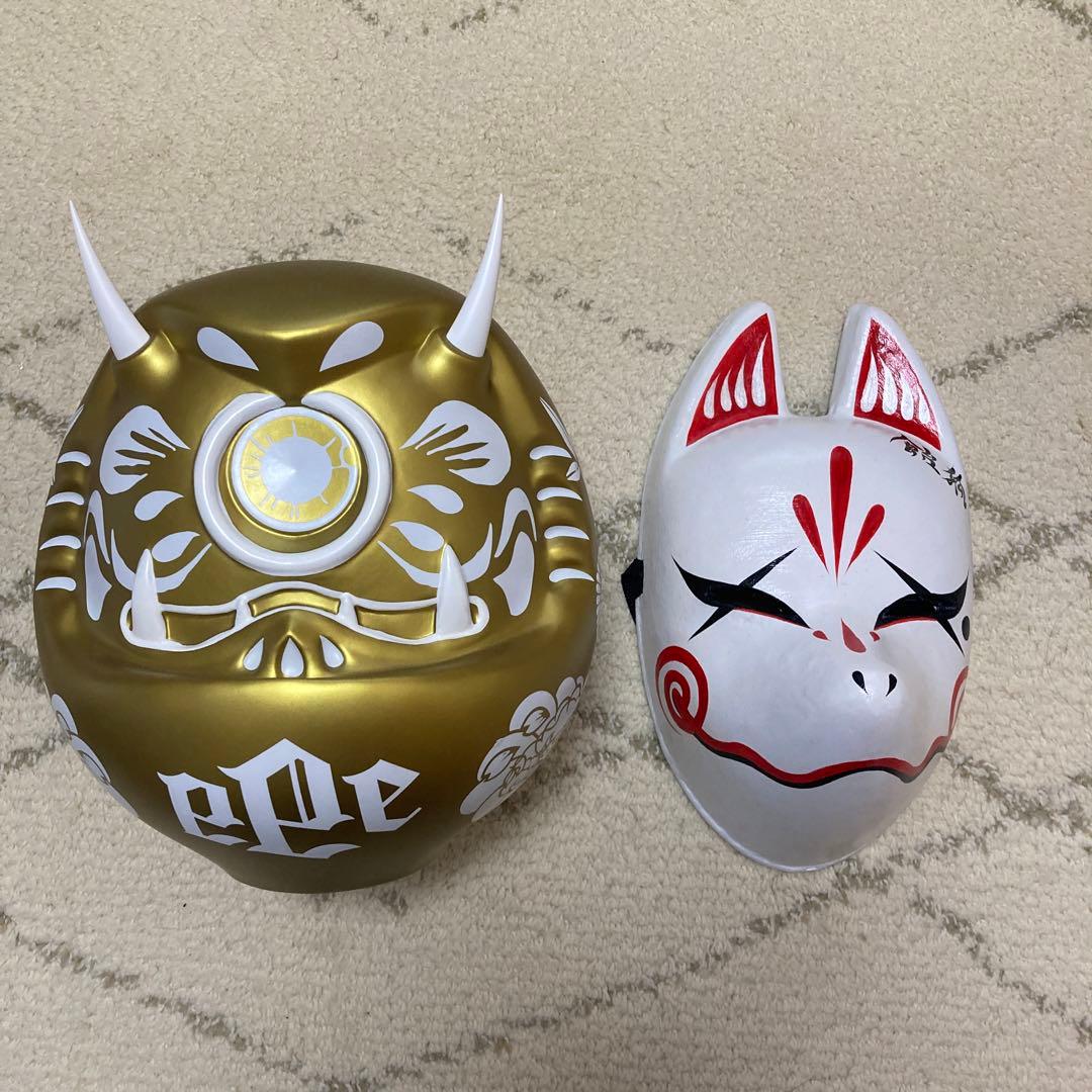 達磨＆狐面セットREPEZEN レペゼンフォックス DJ社長 - メルカリ