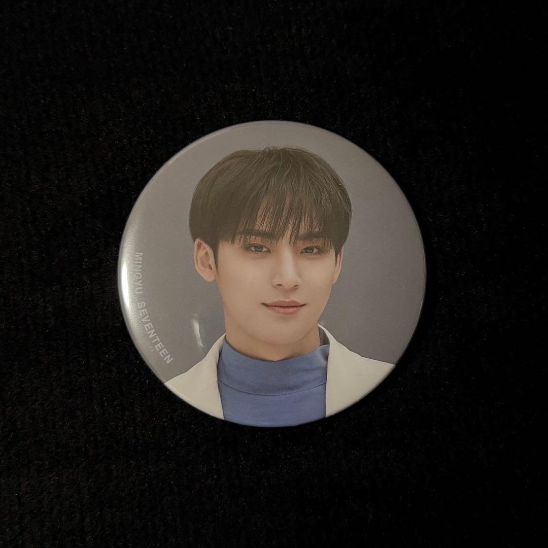 SEVENTEEN ミンギュ 缶バッジ - メルカリ