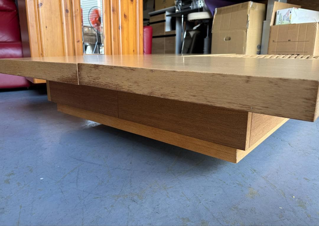 最高級 CONDE HOUSEロースライドテーブル 120cm Used