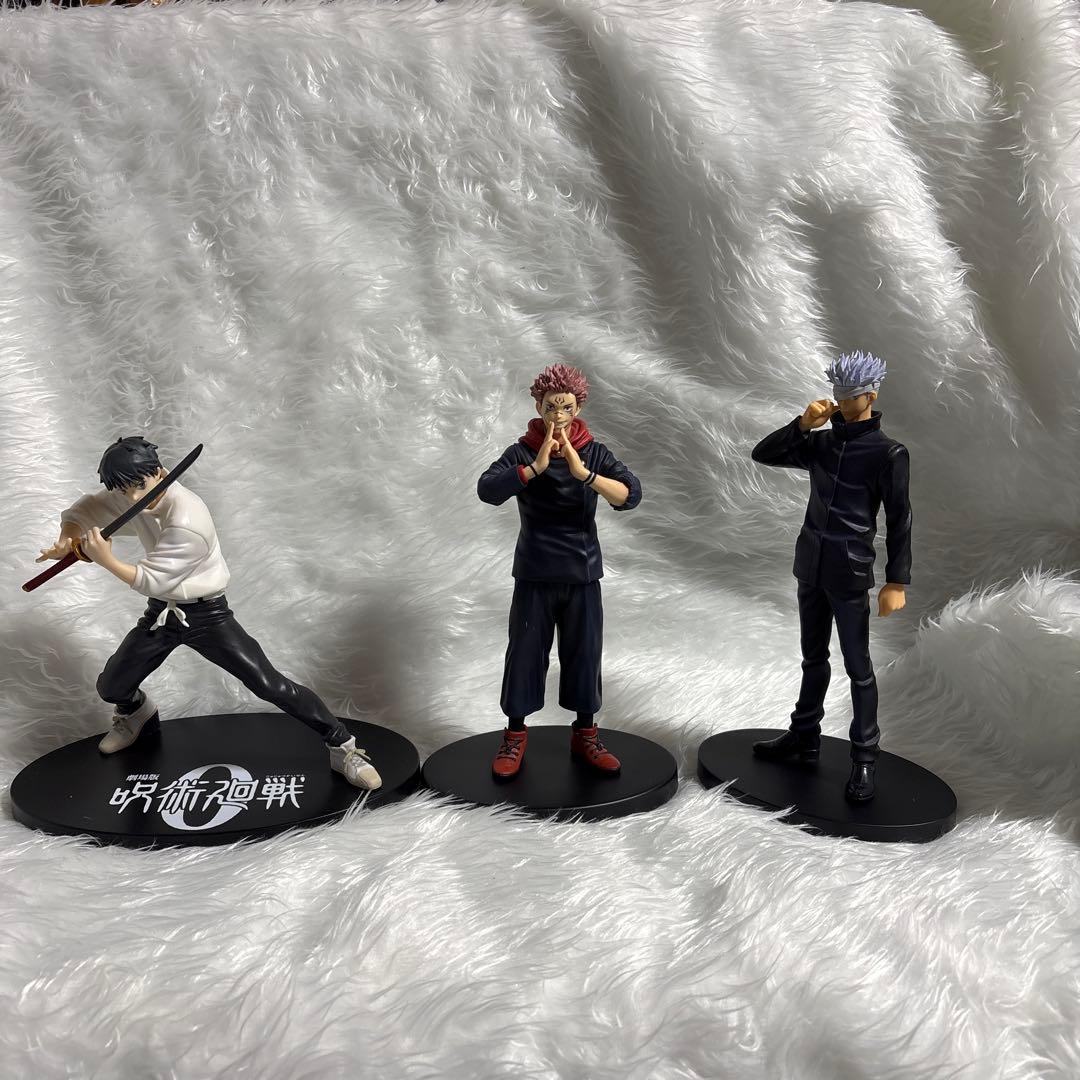 呪術廻戦フィギュア 宿儺、五条悟、乙骨憂太3体セット - メルカリ
