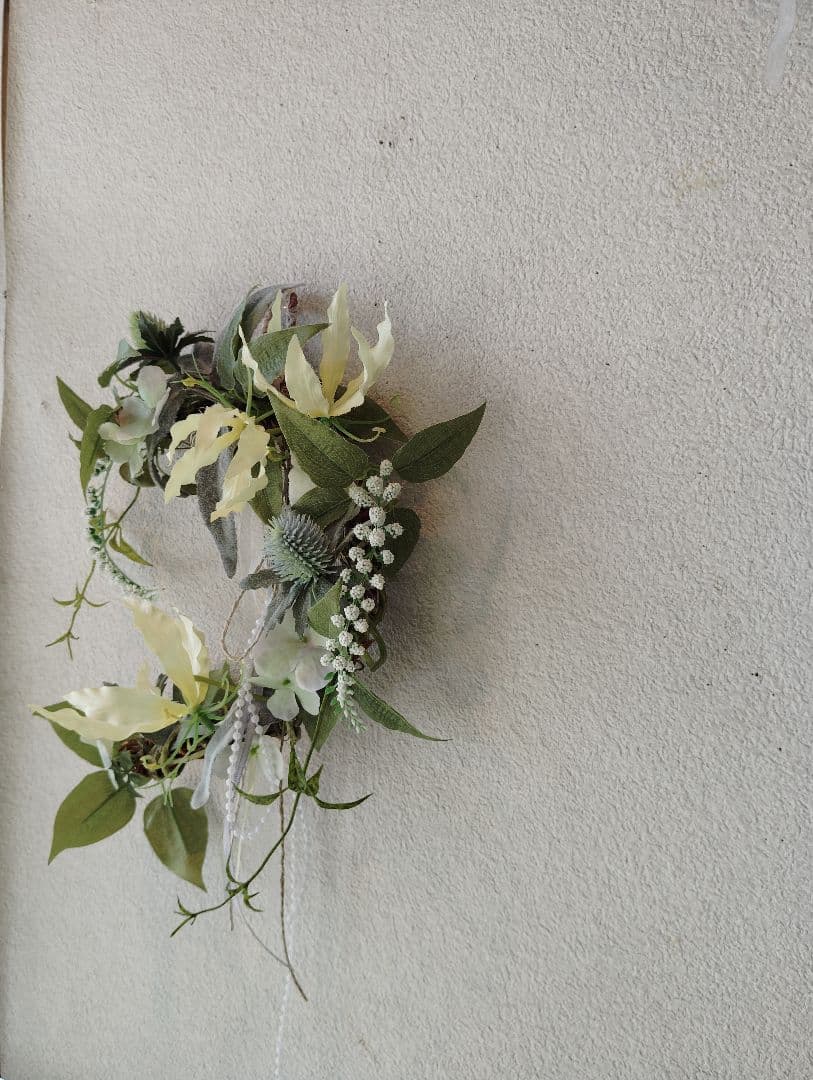 ナチュラル アーティフィシャルフラワーリース