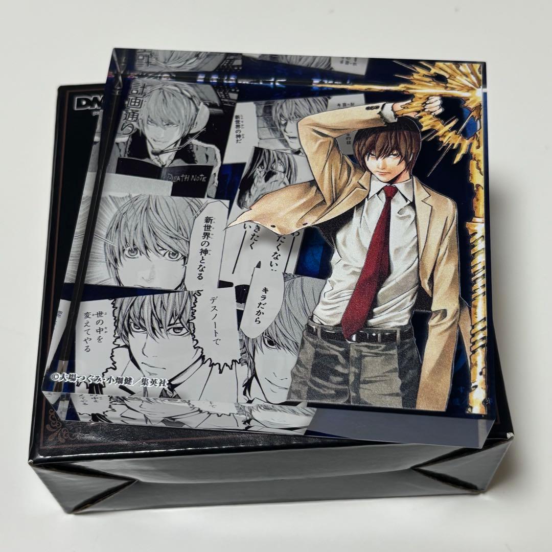 デスノート 一番くじ アクリルブロック 夜神月L2点セット