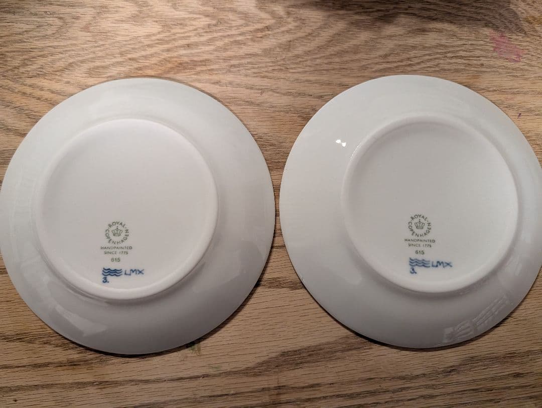新品未使用】ロイヤルコペンハーゲン ブロムスト プレート 15cm 2枚 箱