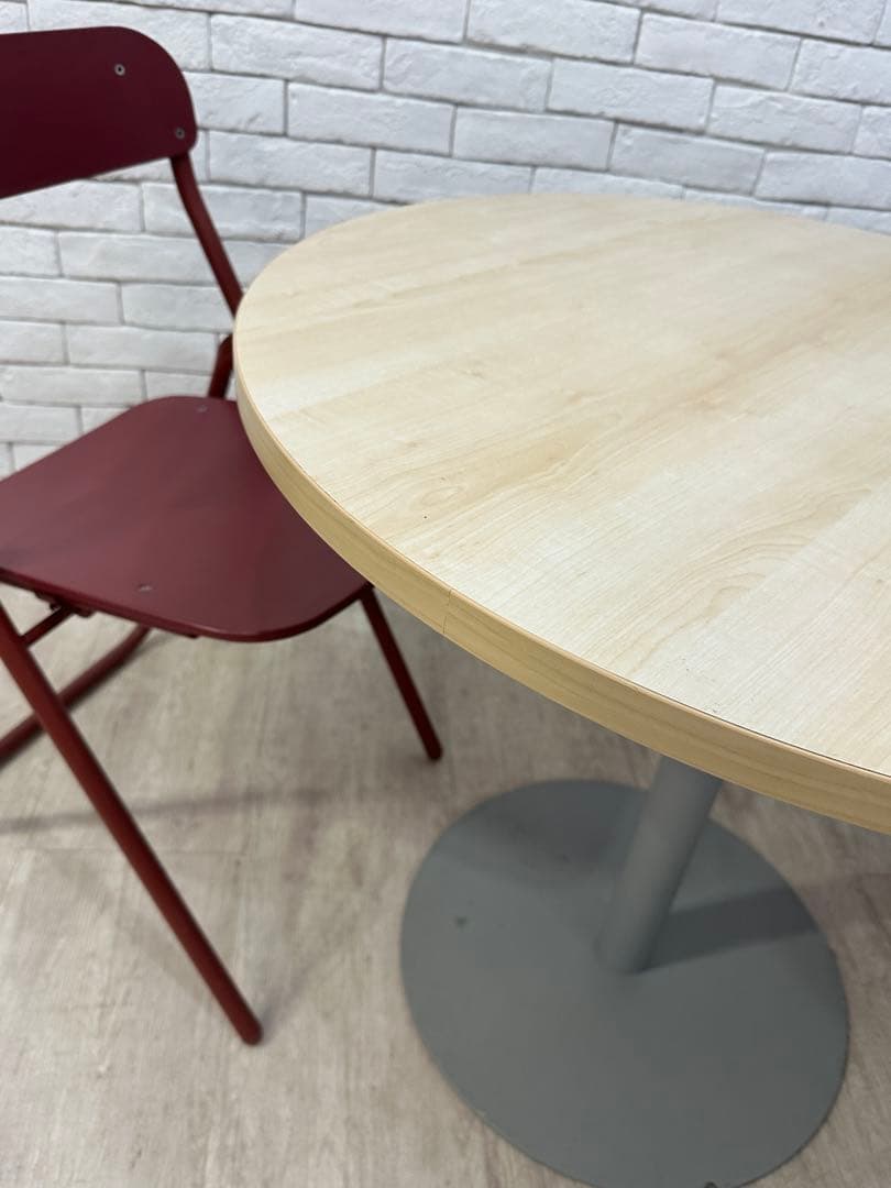 東京都内23区配送無料】ラウンド テーブル 直径80cm カフェ 円卓