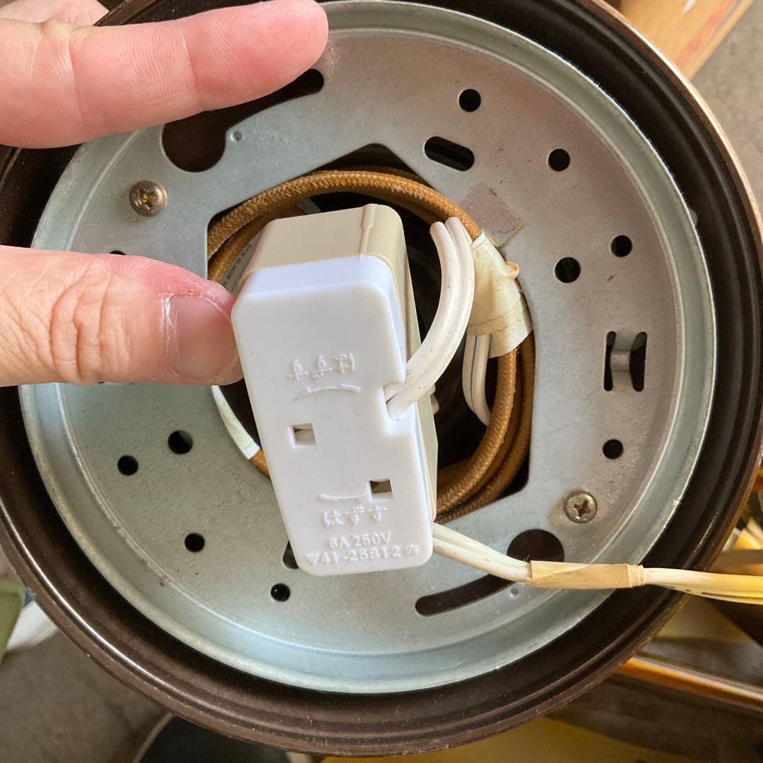 エミールガレ　3灯　吊りライト　花柄ガラスシェードの吊り下げ照明