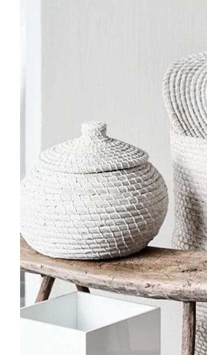 【THE WHITE COMPANY】アリババホワイトバスケット