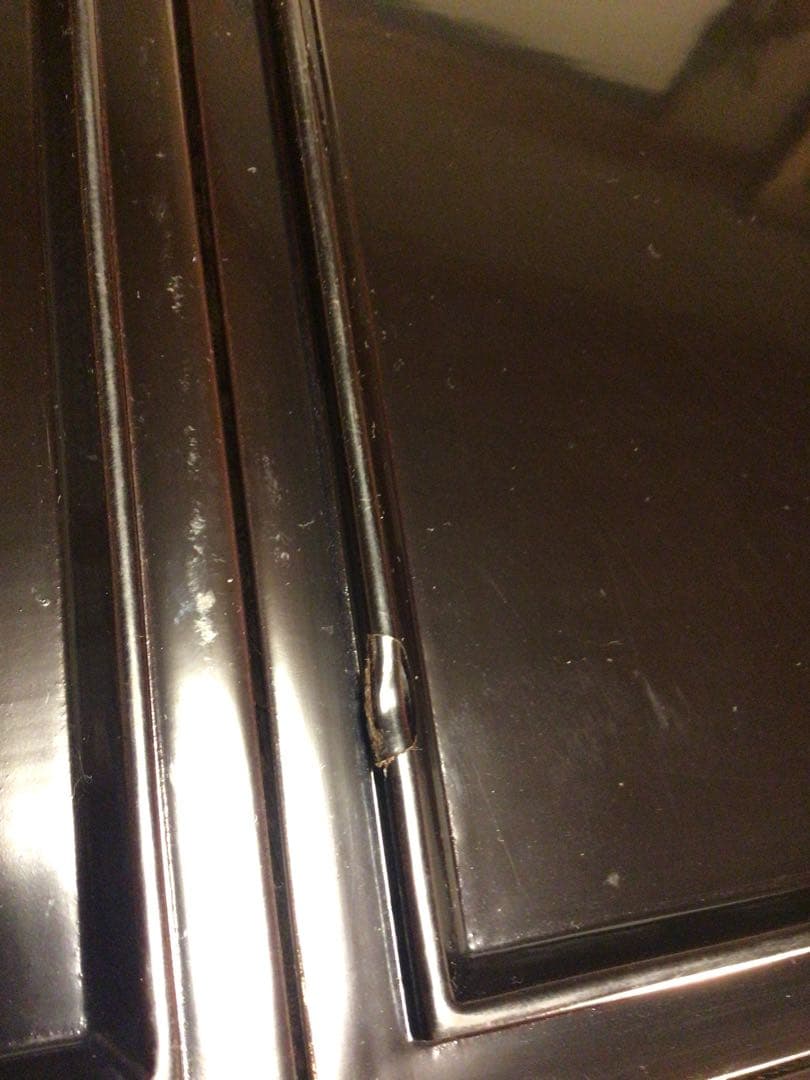 特別出品】木製輪島塗 沈金 菊に桐紋様 片身代わり台付 5段重 - メルカリ