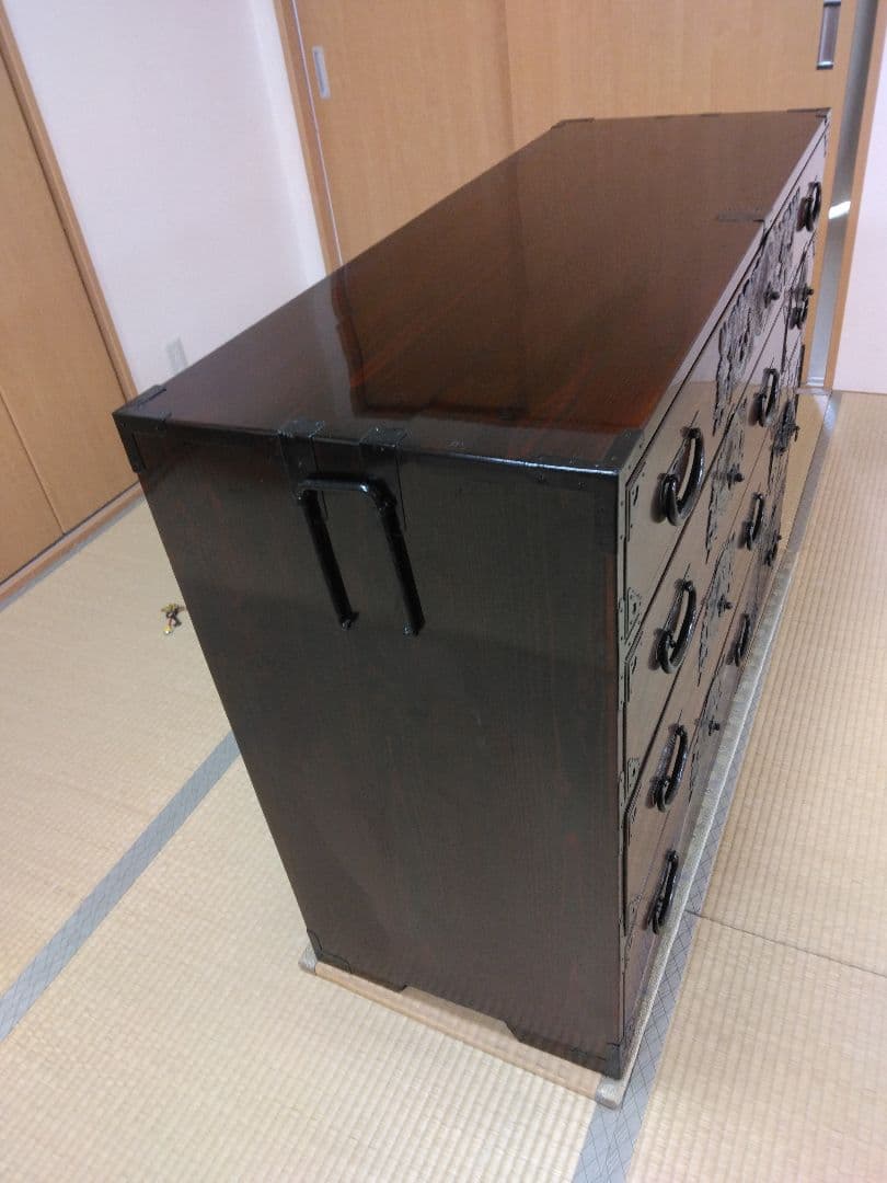 欅産業　仙台箪笥　野郎箪笥118×45×87センチ