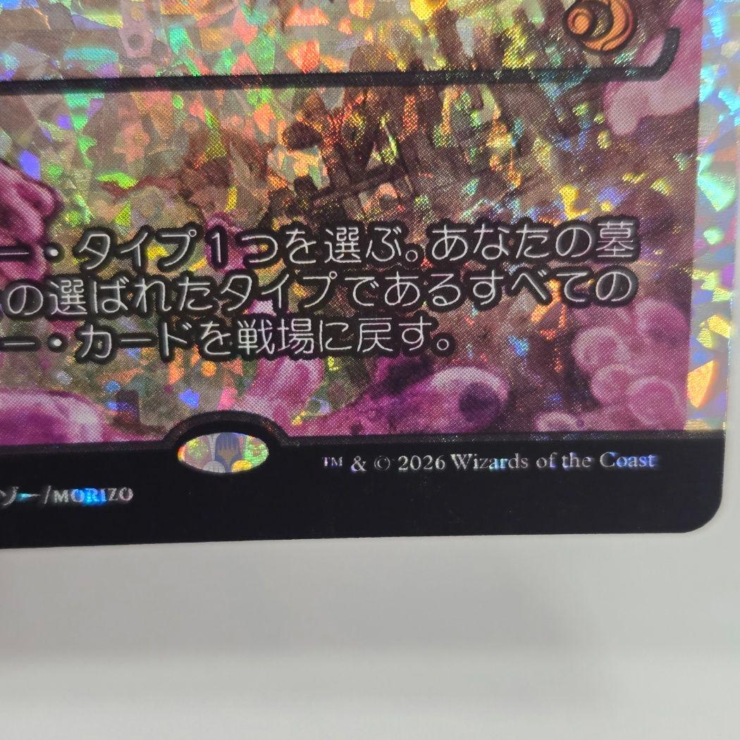 MTG 稀少個体 血統の招集 日本語 ジャパンショーケース フラクチャー