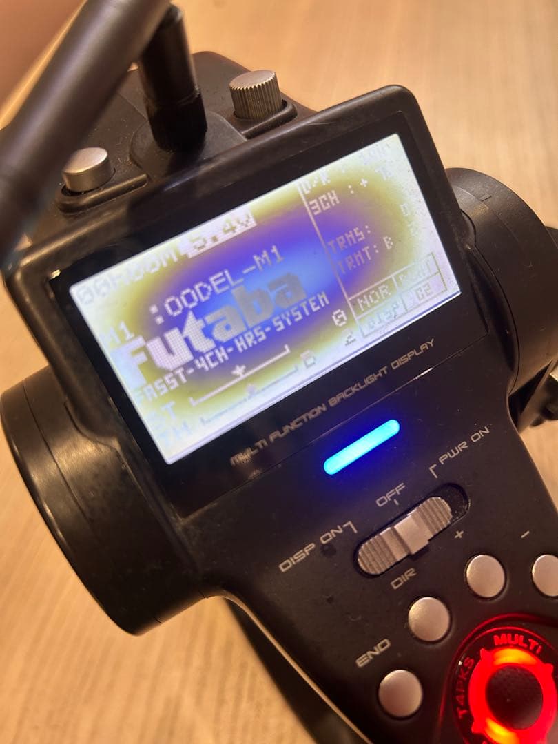 フタバ 4pks R604FS 動作確認済 液晶難有　ジャンク　プロポ　ラジコン