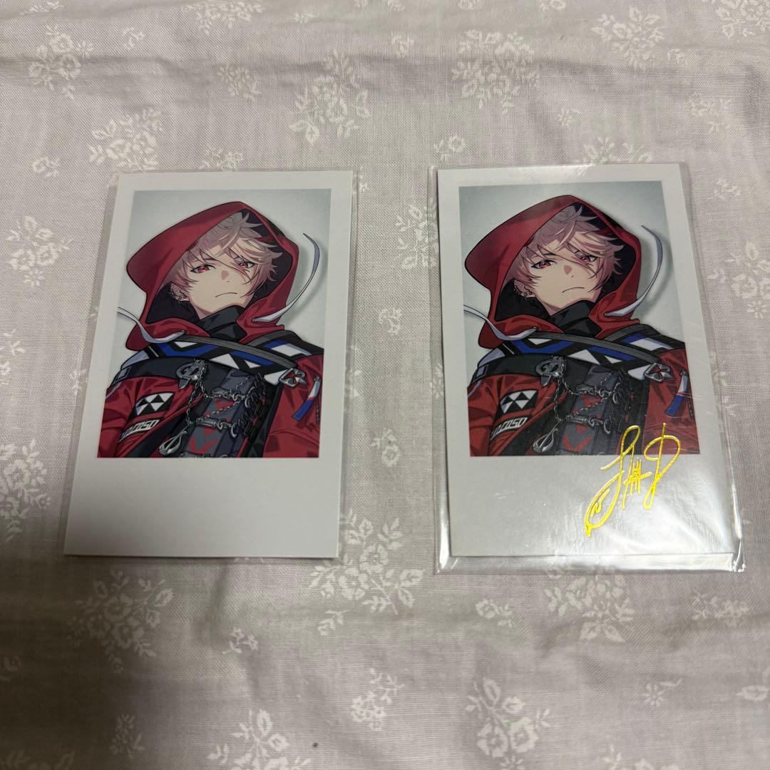 VOLTACTION ランダムチェキ風カードセラフダズルガーデン箔押しサイン