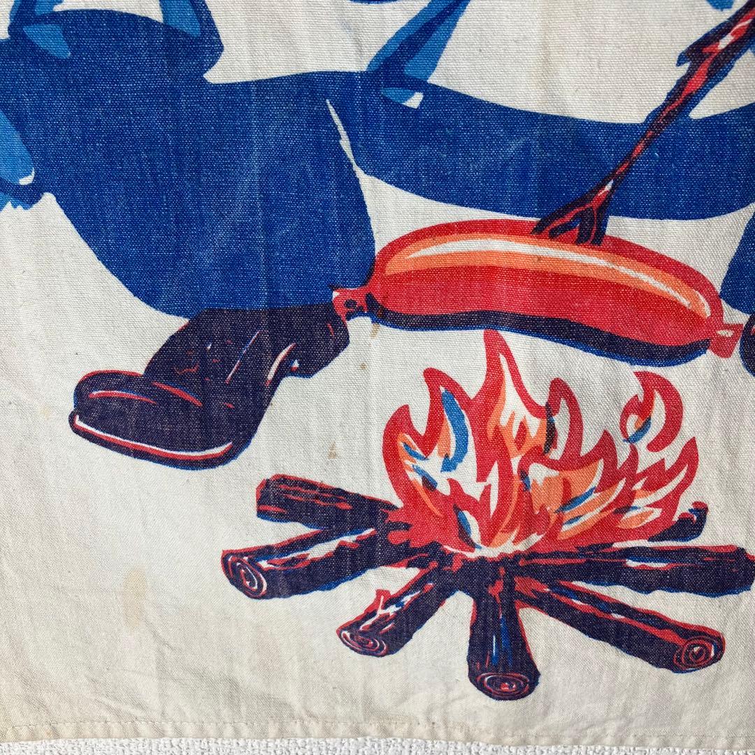 50s vintage エプロン ヴィンテージ ビンテージ 布 アメリカン