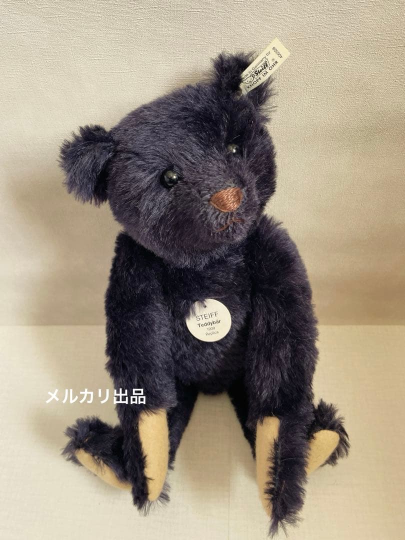 シュタイフ STEIFF ダークブルー 1904年モデル 限定 - メルカリ